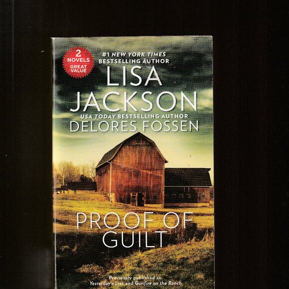 Proof of Guilt by Lisa Jackson 2019 Paperback Book - Very Good - Picture 1 of 2